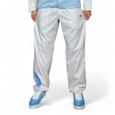 Nike Vintage Y2K Rare TN Trackpants Weiß BabyBlau - vintageconcierge