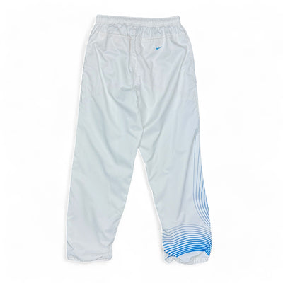 Nike Vintage Y2K Rare TN Trackpants Weiß BabyBlau - vintageconcierge