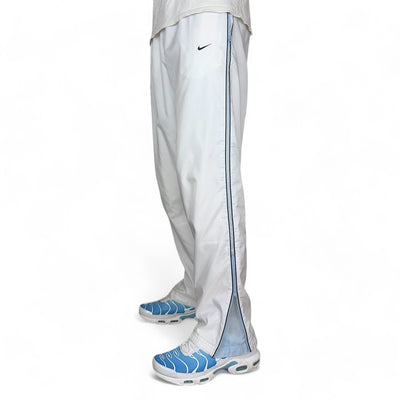 Nike Vintage Y2K Rare Trackpants Weiß BabyBlau - vintageconcierge