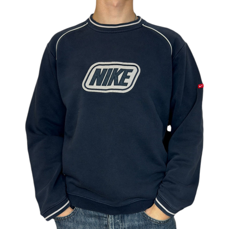 Nike Vintage Y2k Spellout Sweatshirt - vintageconcierge