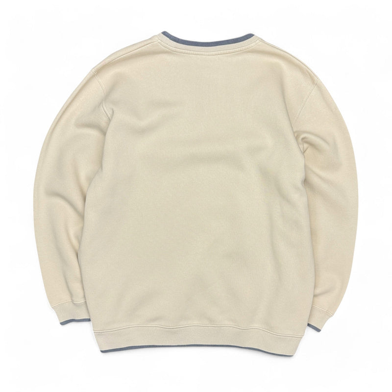 Nike Vintage Y2K Sweater Beige - vintageconcierge