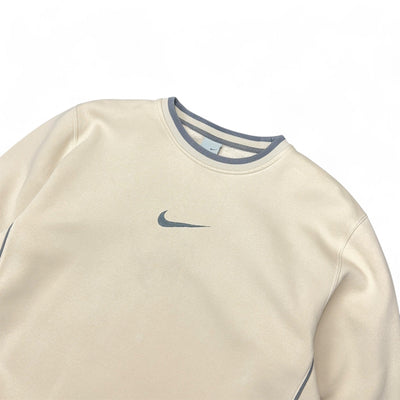 Nike Vintage Y2K Sweater Beige - vintageconcierge