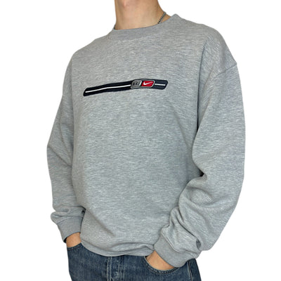 Nike Vintage Y2K Sweater Grau - vintageconcierge