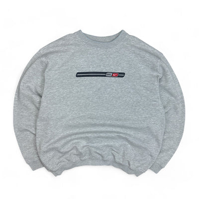 Nike Vintage Y2K Sweater Grau - vintageconcierge