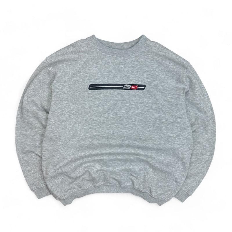 Nike Vintage Y2K Sweater Grau - vintageconcierge