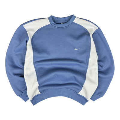 Nike Vintage Y2K Sweater Lila Weiß - vintageconcierge