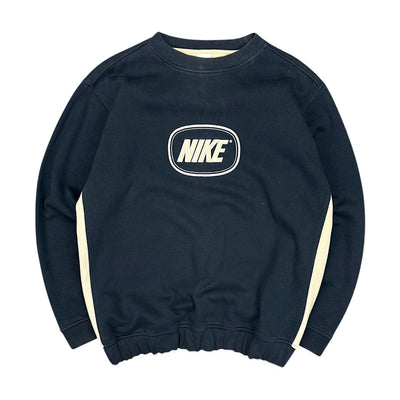 Nike Vintage Y2K Sweater Navy - vintageconcierge