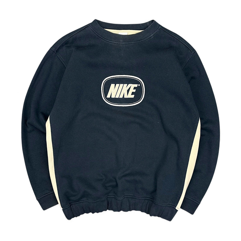 Nike Vintage Y2K Sweater Navy - vintageconcierge