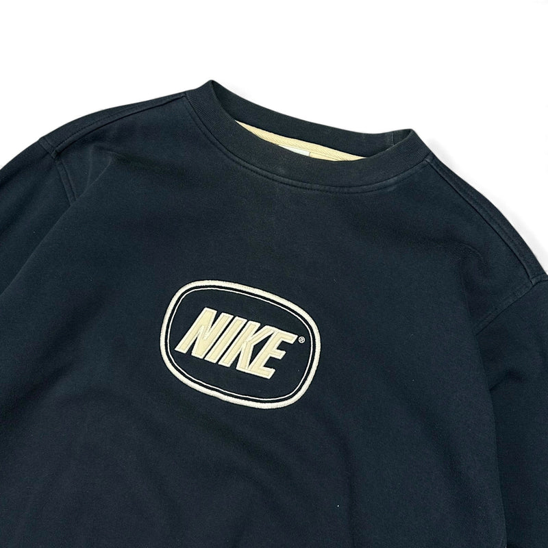 Nike Vintage Y2K Sweater Navy - vintageconcierge