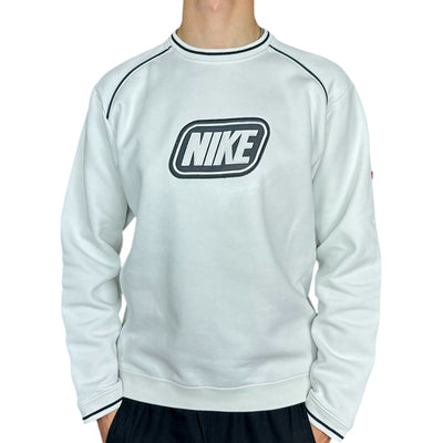 Nike Vintage Y2K Sweater Weiß - vintageconcierge