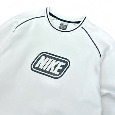Nike Vintage Y2K Sweater Weiß - vintageconcierge