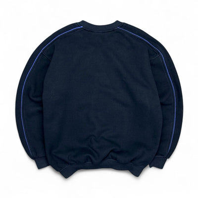 Nike Vintage Y2K Sweatshirt Navy - vintageconcierge