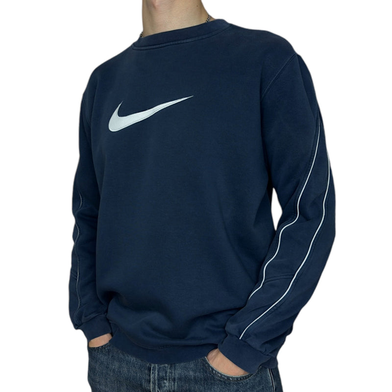 Nike Vintage Y2K Swoosh Sweatshirt - vintageconcierge