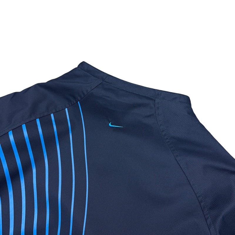 Nike Vintage Y2K TN Anorak TrackJacke Navy Blau - vintageconcierge