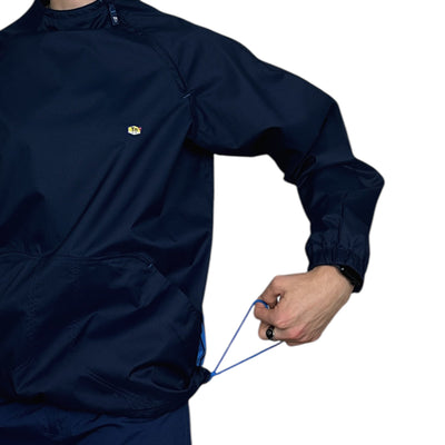 Nike Vintage Y2K TN Anorak TrackJacke Navy Blau - vintageconcierge