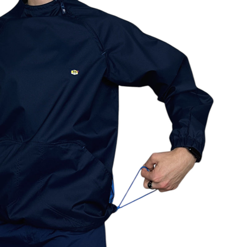 Nike Vintage Y2K TN Anorak TrackJacke Navy Blau - vintageconcierge