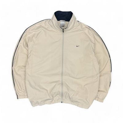 Nike Vintage Y2K Trackjacke Beige - vintageconcierge