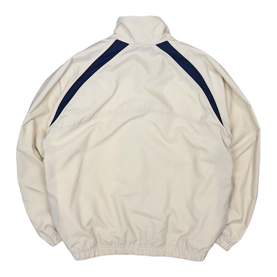 Nike Vintage Y2K Trackjacke Beige Navy - vintageconcierge