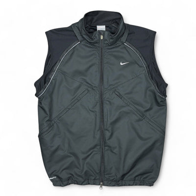 Nike Vintage Y2K Trackjacke Grau - vintageconcierge