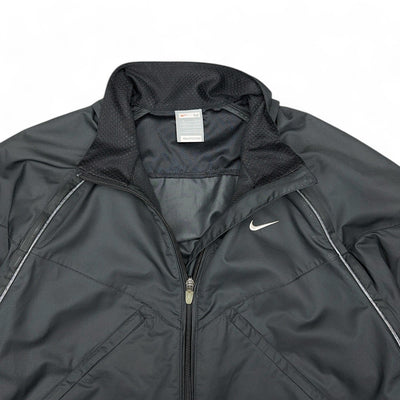 Nike Vintage Y2K Trackjacke Grau - vintageconcierge