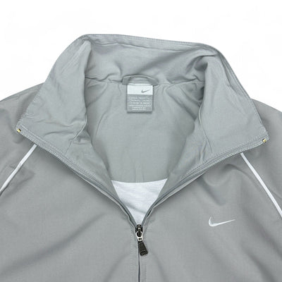 Nike Vintage Y2K Trackjacke Grau - vintageconcierge