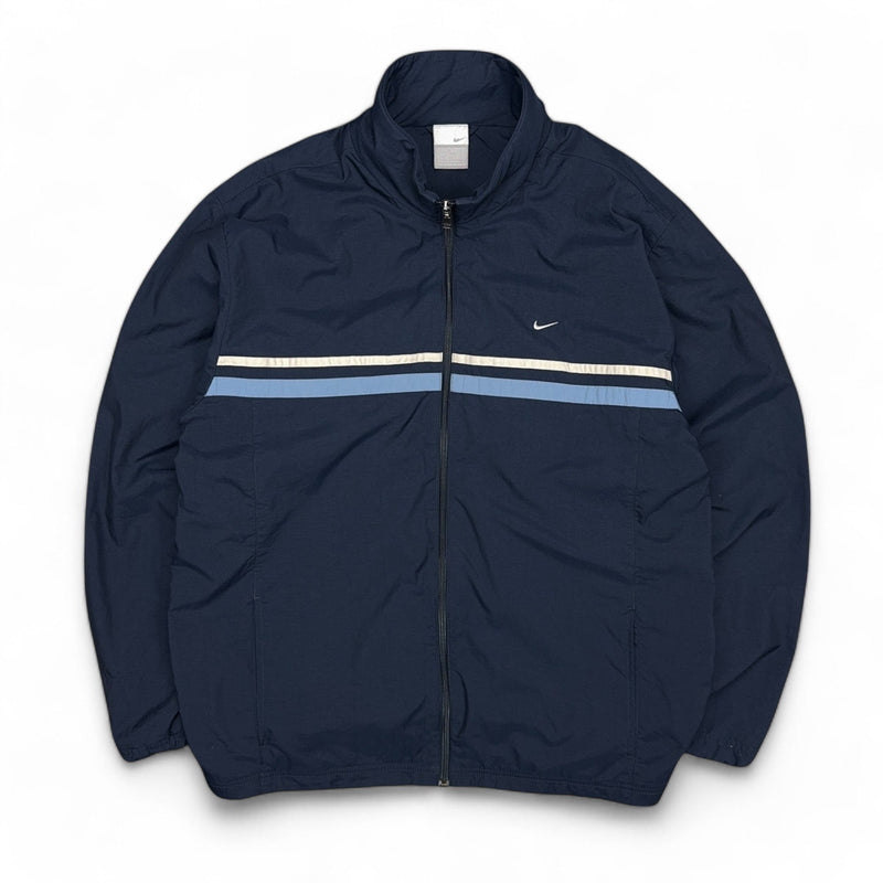 Nike Vintage Y2K Trackjacke Navy - vintageconcierge