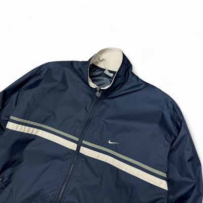 Nike Vintage Y2K Trackjacke Navy - vintageconcierge