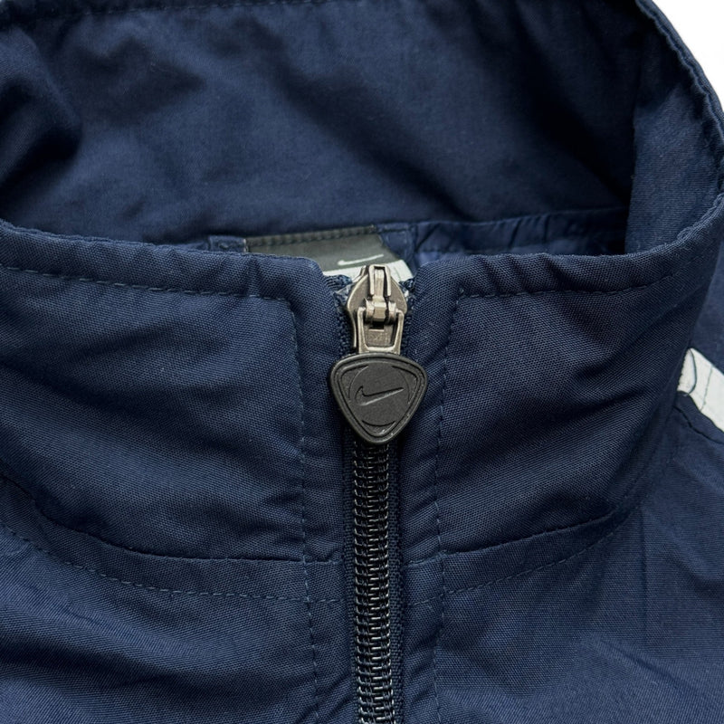 Nike Vintage Y2K Trackjacke Navy Blau - vintageconcierge