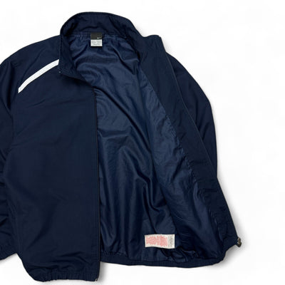 Nike Vintage Y2K Trackjacke Navy Blau - vintageconcierge