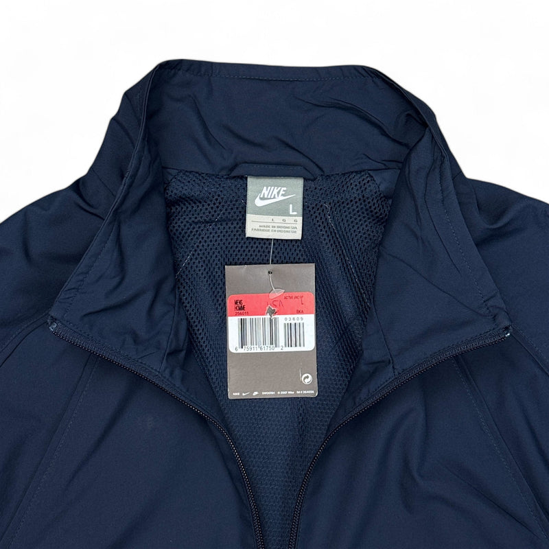 Nike Vintage Y2K Trackjacke Navy Weiß - vintageconcierge