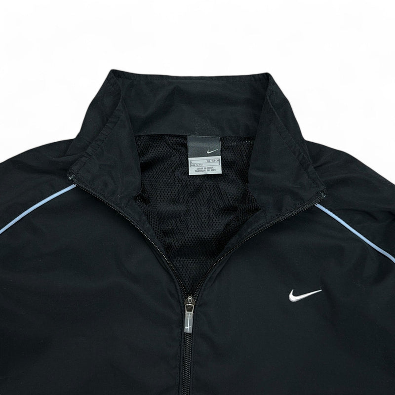 Nike Vintage Y2K Trackjacke Schwarz - vintageconcierge