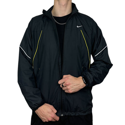 Nike Vintage Y2K Trackjacke Schwarz - vintageconcierge