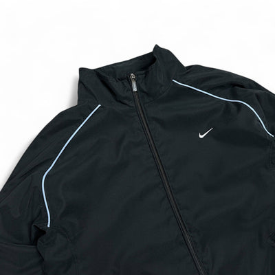 Nike Vintage Y2K Trackjacke Schwarz - vintageconcierge