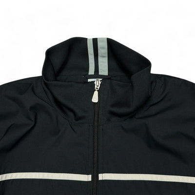 Nike Vintage Y2K Trackjacke Schwarz - vintageconcierge