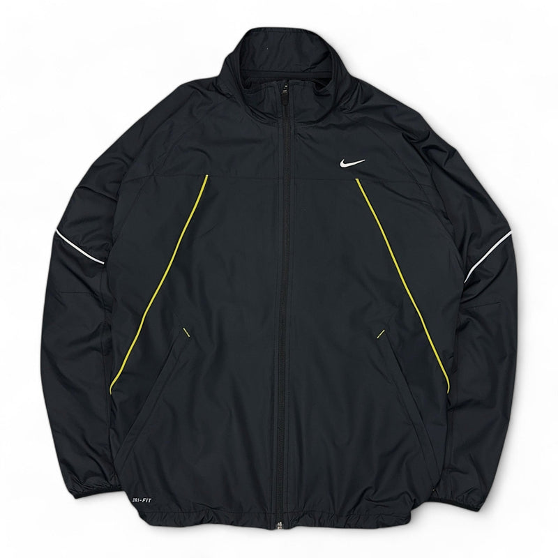 Nike Vintage Y2K Trackjacke Schwarz - vintageconcierge