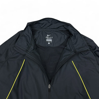 Nike Vintage Y2K Trackjacke Schwarz - vintageconcierge