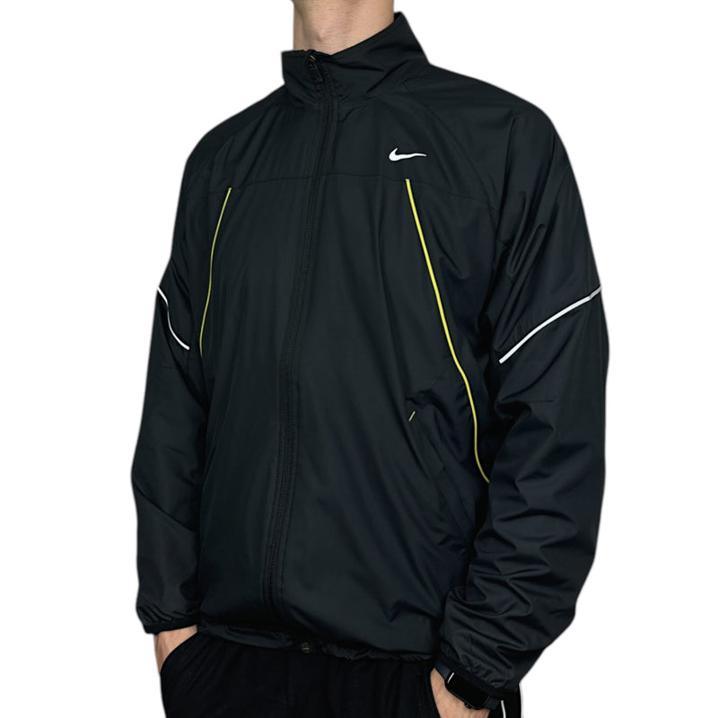 Nike Vintage Y2K Trackjacke Schwarz - vintageconcierge