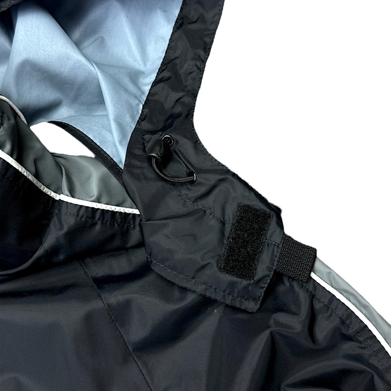 Nike Vintage Y2K Trackjacke Schwarz Grau - vintageconcierge