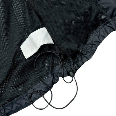 Nike Vintage Y2K Trackjacke Schwarz Grau - vintageconcierge