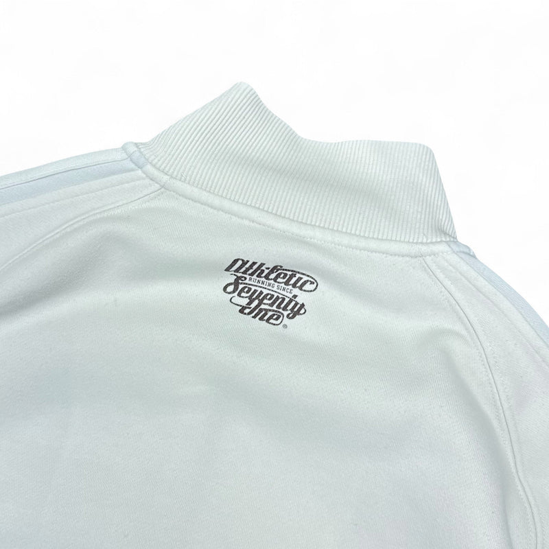 Nike Vintage Y2K Trackjacke Weiß - vintageconcierge