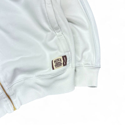 Nike Vintage Y2K Trackjacke Weiß - vintageconcierge