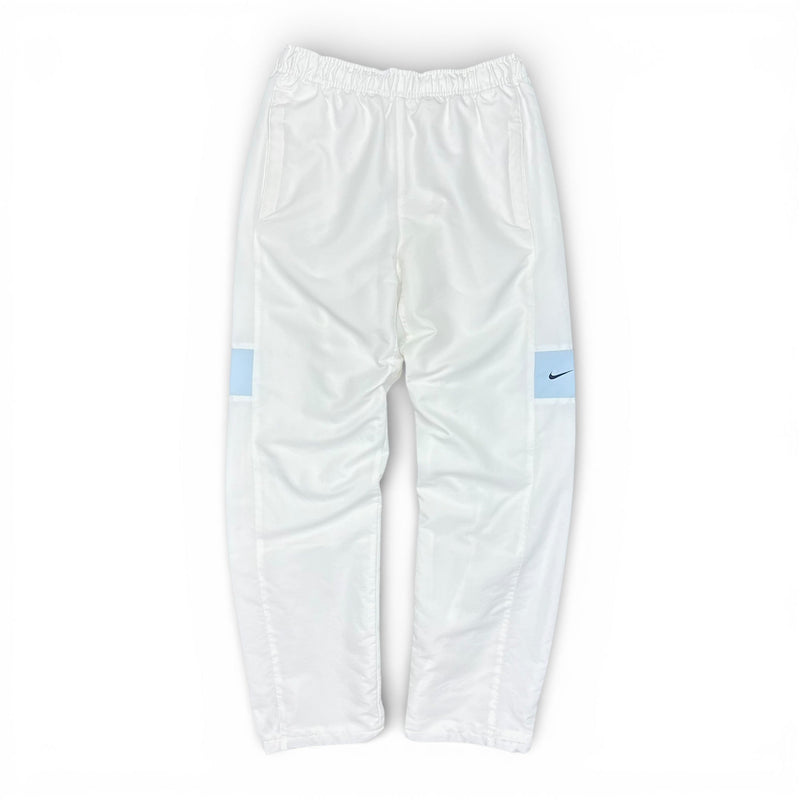 Pantalon De Survêtement Adidas Vintage Y2K Velvet - Taille XL (192 D8/54) - Couleurs Blanc & Vert - Occasion Très Bon état
