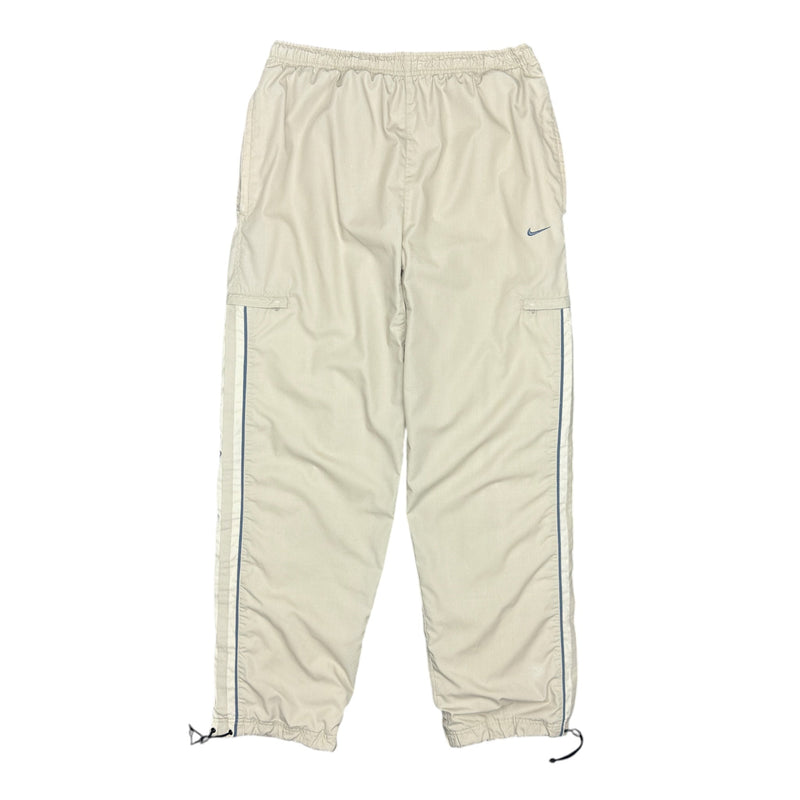 Nike Vintage Y2K Trackpants Beige - vintageconcierge