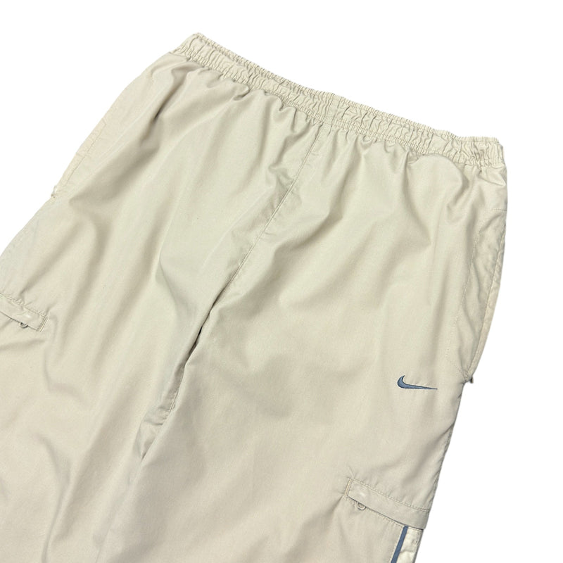 Nike Vintage Y2K Trackpants Beige - vintageconcierge