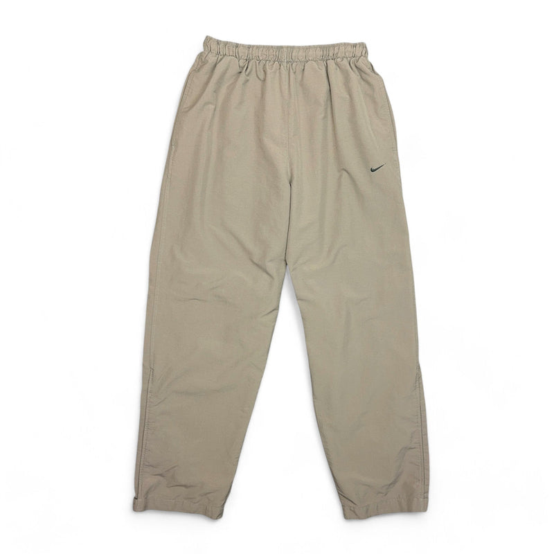 Nike Vintage Y2K Trackpants Beige Khaki - vintageconcierge