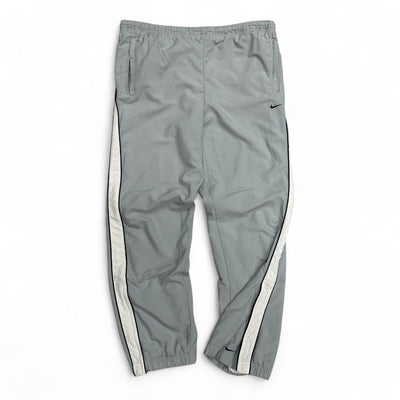 Nike Vintage Y2k Trackpants Grau Weiß - vintageconcierge