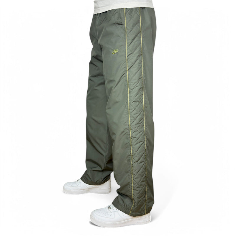 Nike Vintage Y2K Trackpants Khaki - vintageconcierge