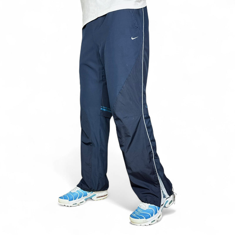 Nike Vintage Y2K Trackpants Navy - vintageconcierge