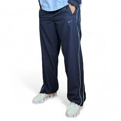Nike Vintage Y2K Trackpants Navy - vintageconcierge