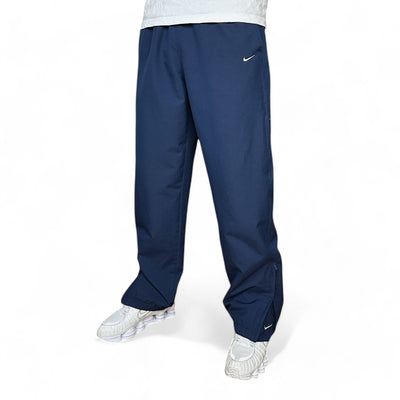 Nike Vintage Y2K Trackpants Navy - vintageconcierge